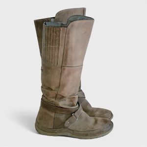 928 The North Face Leather Tall Boots